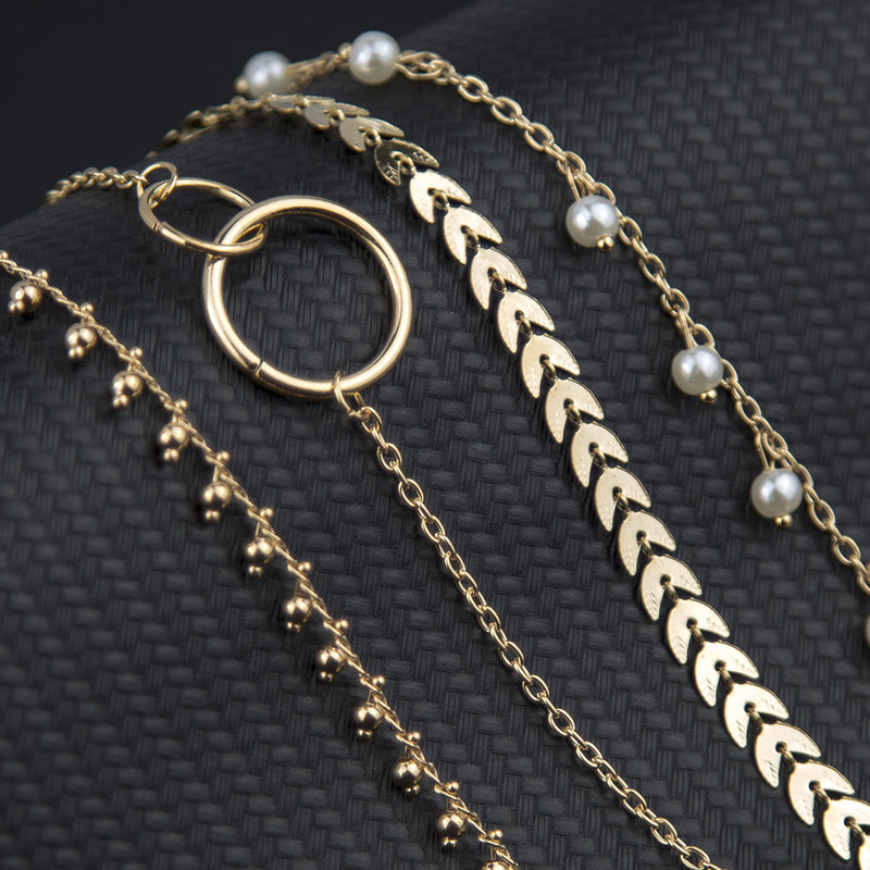 Pulseiras Douradas Femininas
