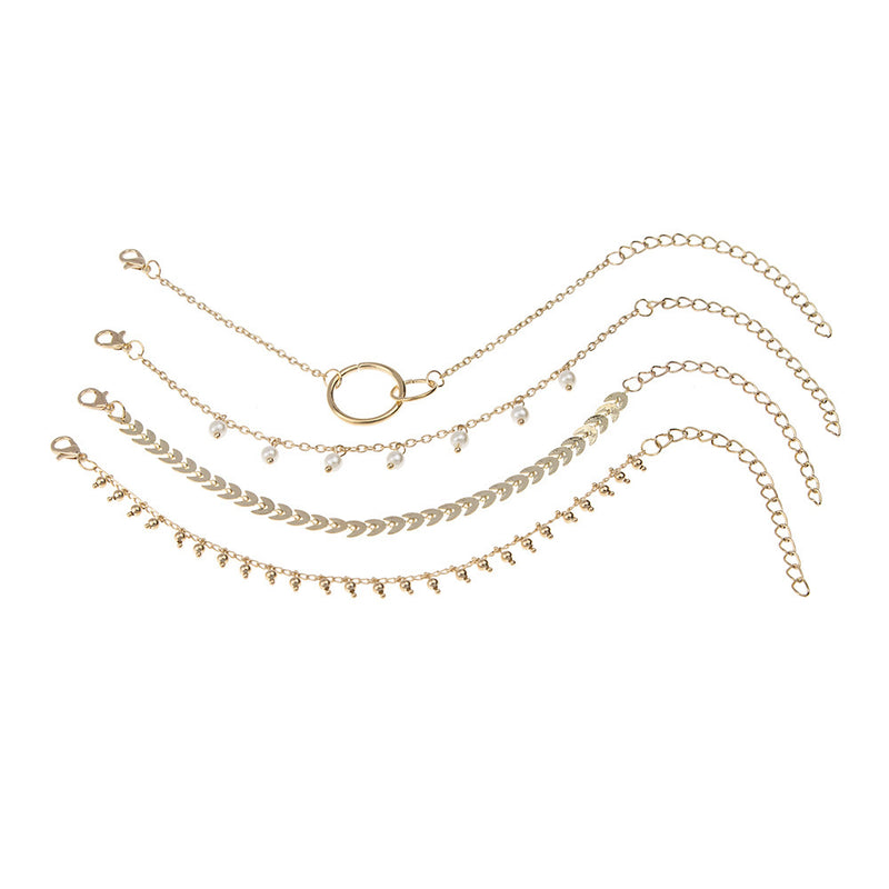 Pulseiras Douradas Femininas