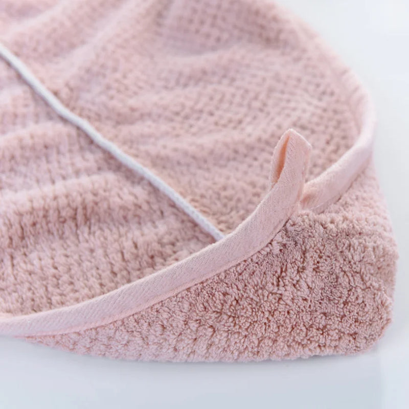 Toalha de banho Mágica de Microfibra para Cabelo