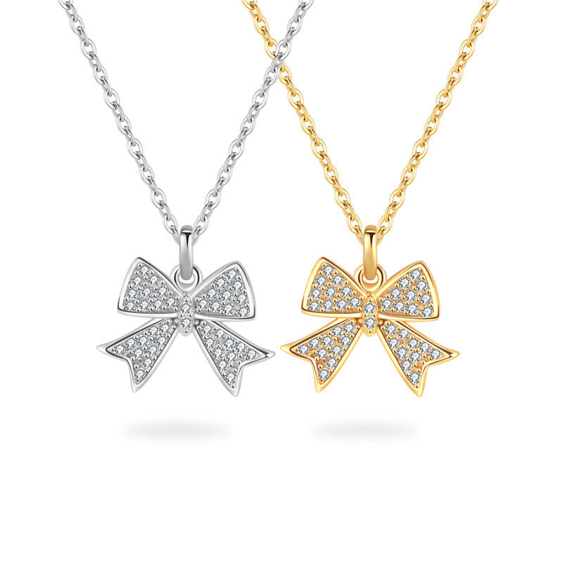 Colar Feminino Borboleta de Prata – Brilho Delicado e Toque Elegante