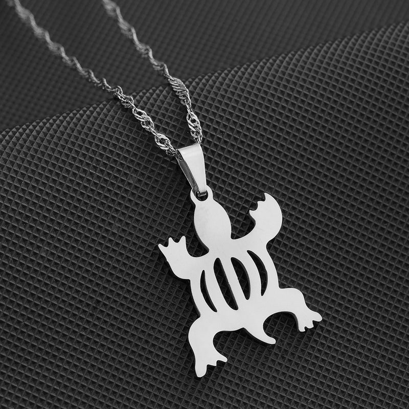 Colar Pingente Africano Adinkra – Símbolos Tradicionais em Aço Inox Dourado ou Prata