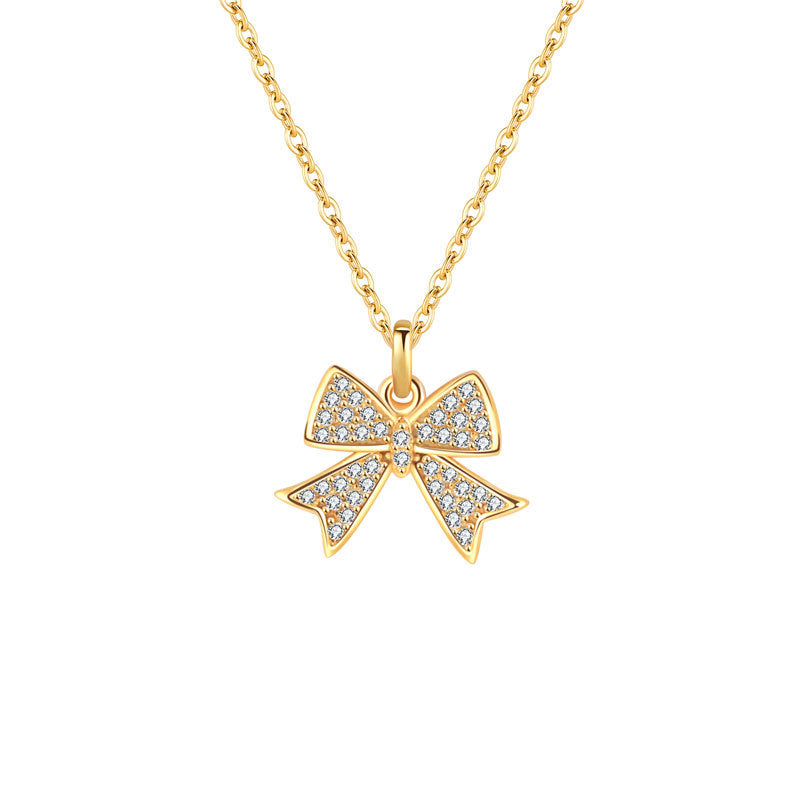Colar Feminino Borboleta de Prata – Brilho Delicado e Toque Elegante